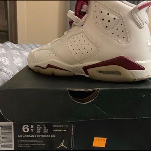Air Jordan 6💪🏽Maroon